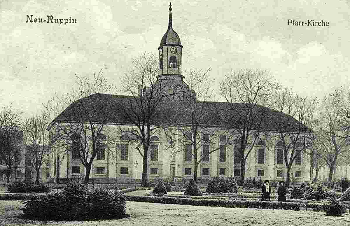 Neuruppin. Pfarrkirche, 1909