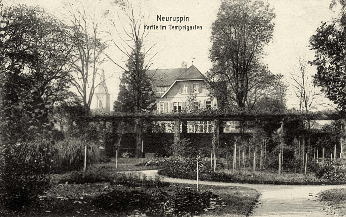 Neuruppin. Tempelgarten, 1924