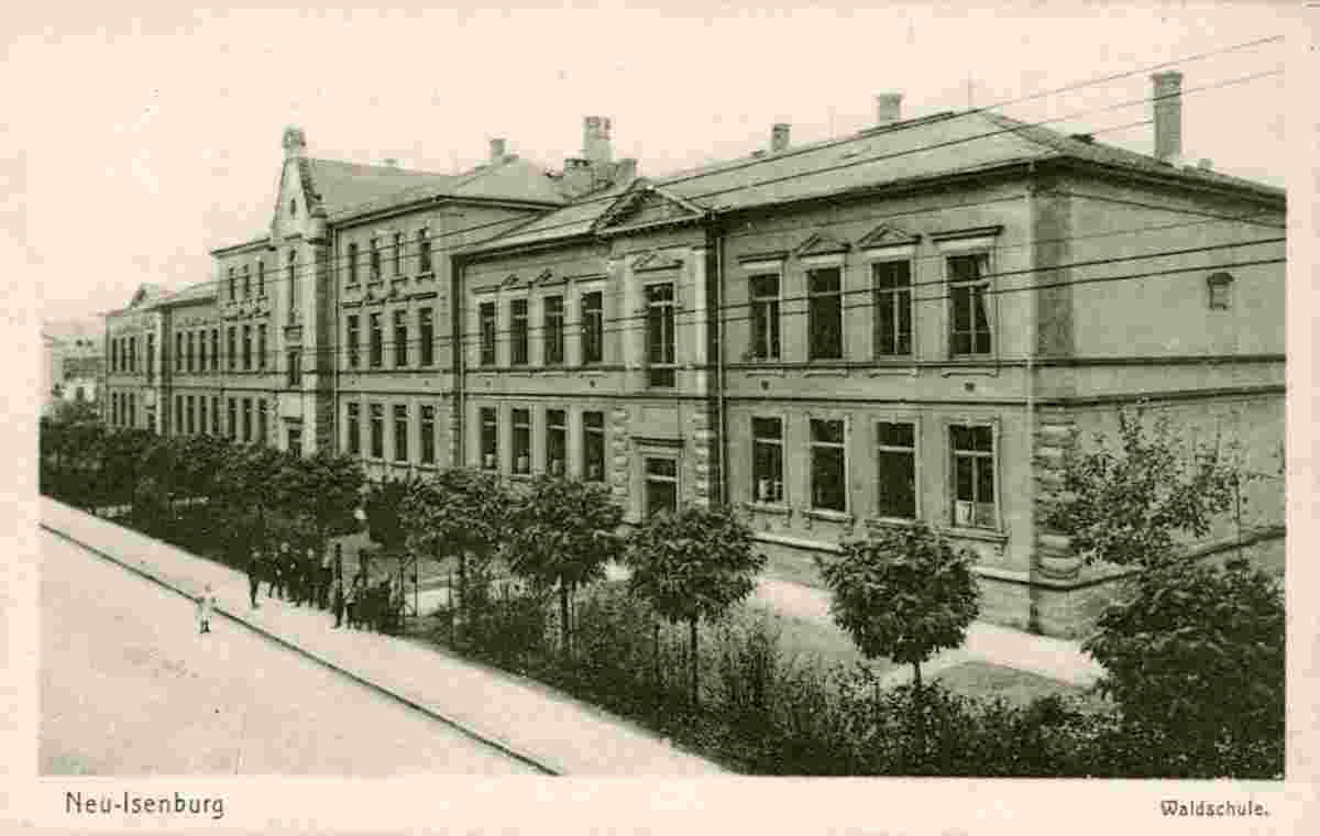 Neu-Isenburg. Waldschule, 1910er Jahre