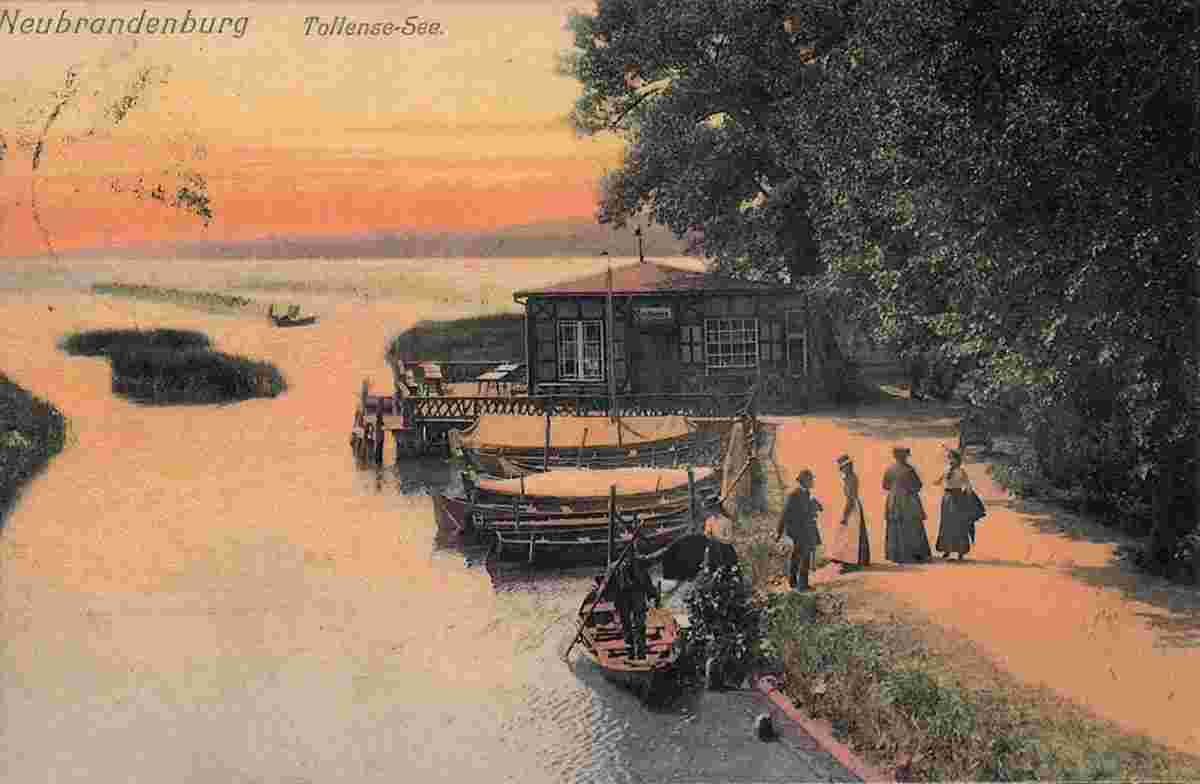Neubrandenburg. Tollense See, 1906