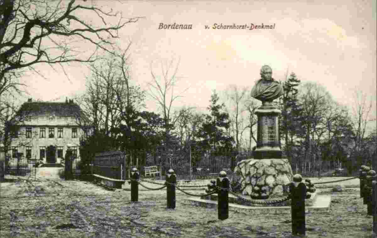 Neustadt. Bordenau - Scharnhorst Denkmal, 1908