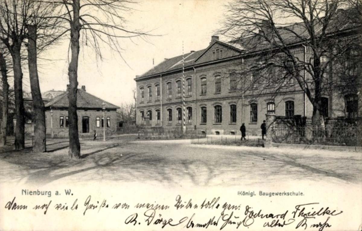 Nienburg (Weser). Königliche Baugewerkschule, 1911