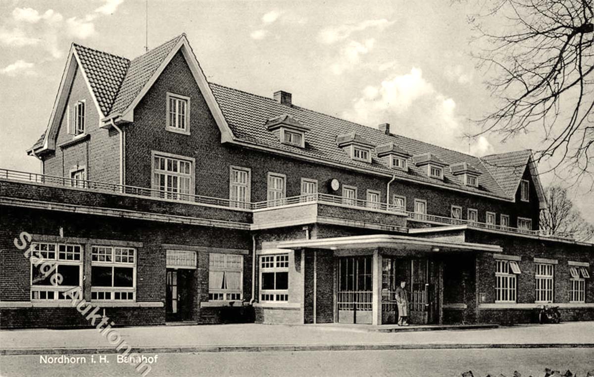Nordhorn. Bahnhof