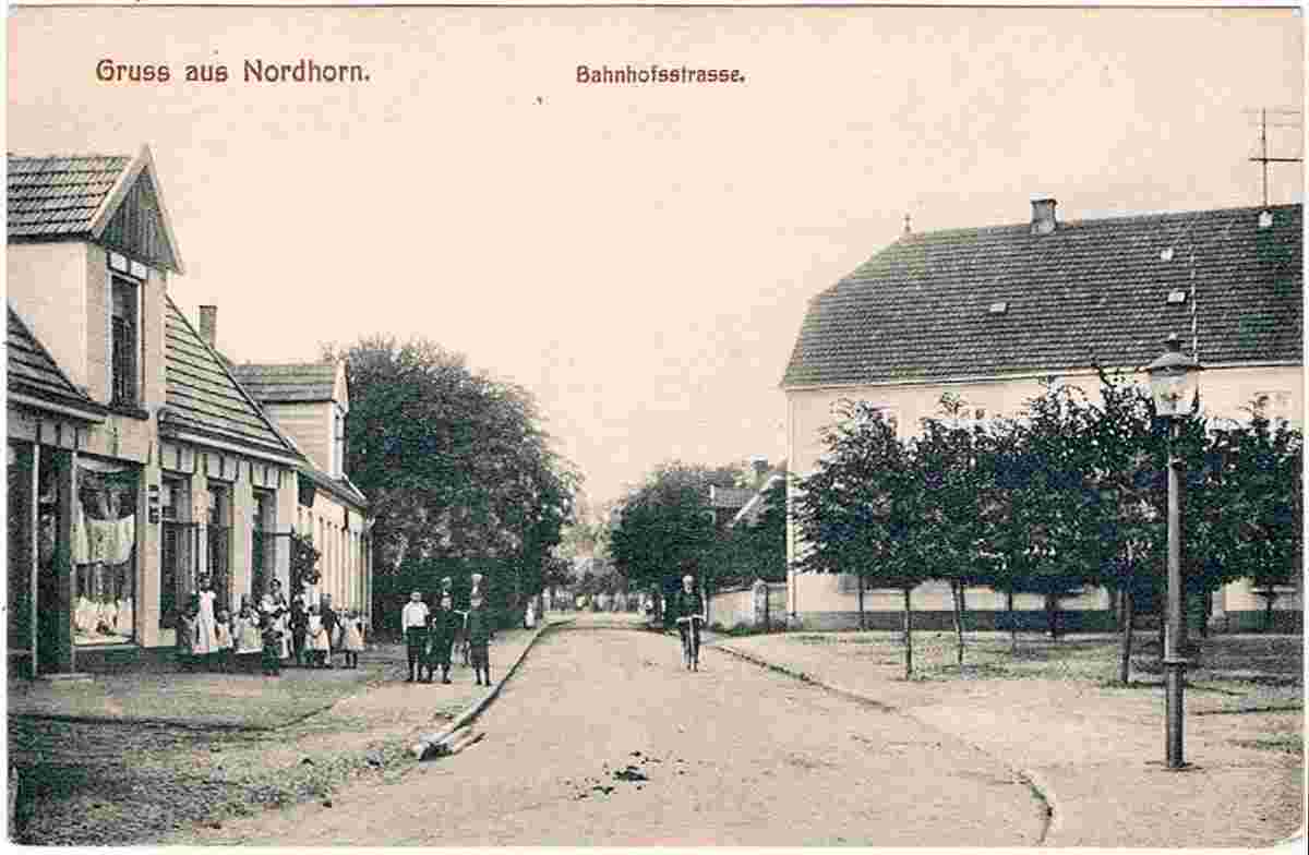Nordhorn. Bahnhofstraße