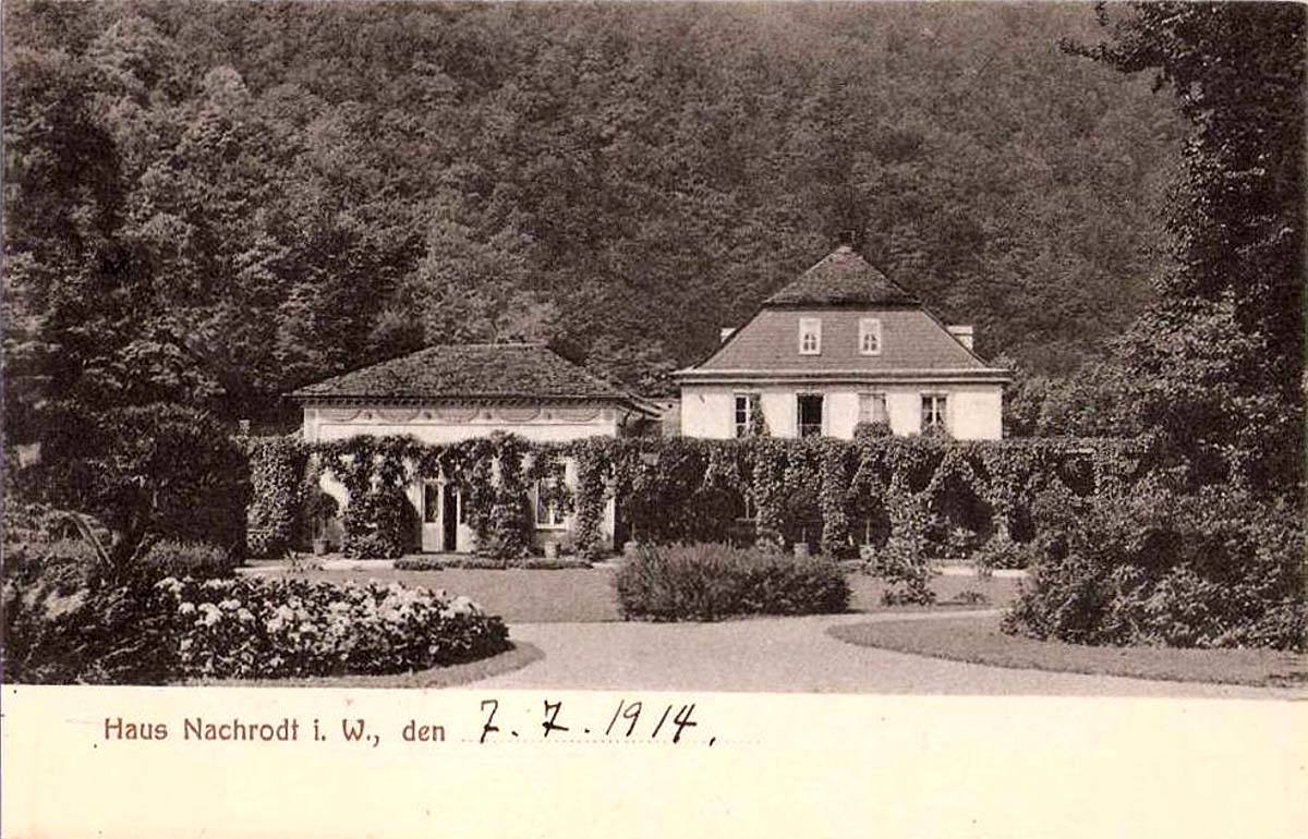 Nachrodt-Wiblingwerde. Nachrodt - Haus, 1914