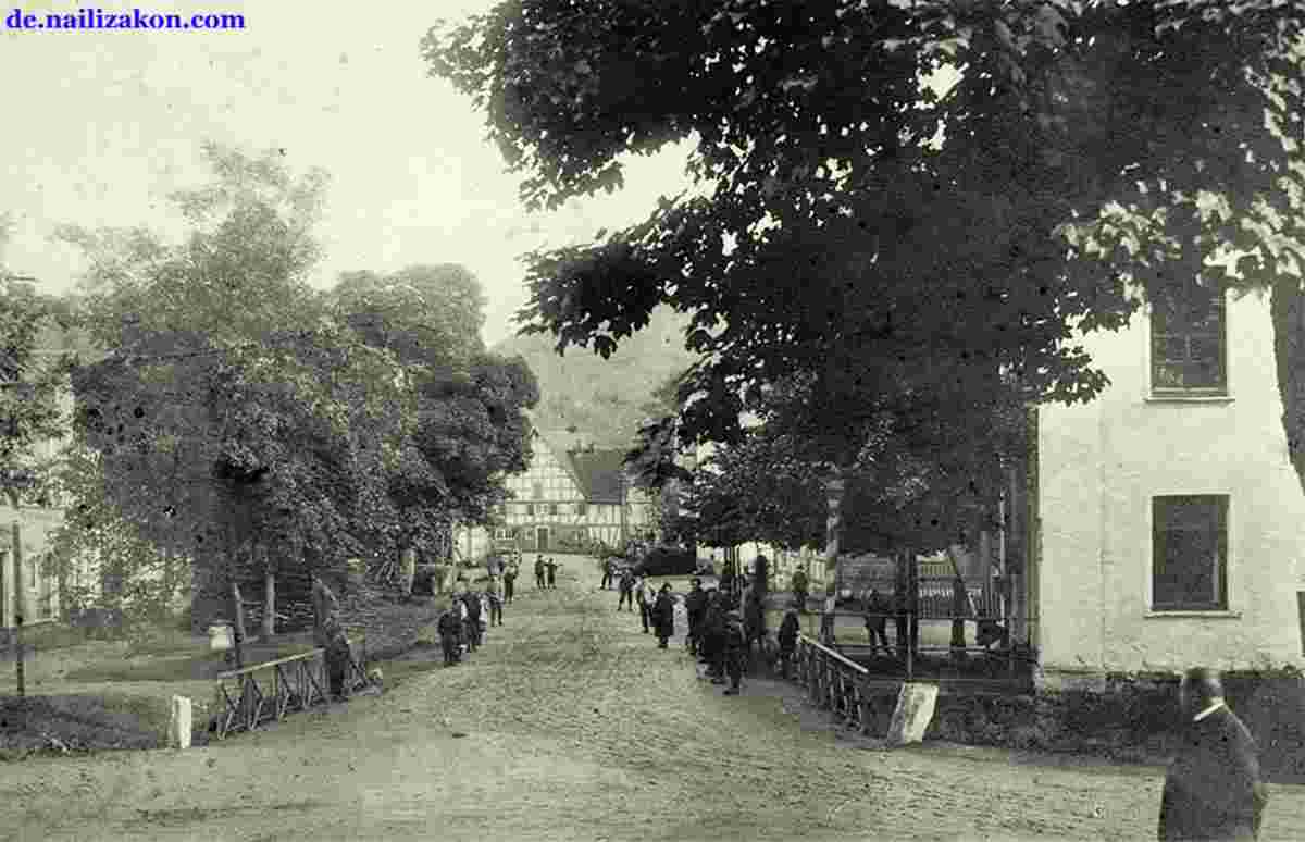 Netphen. Restbrücke, 1900