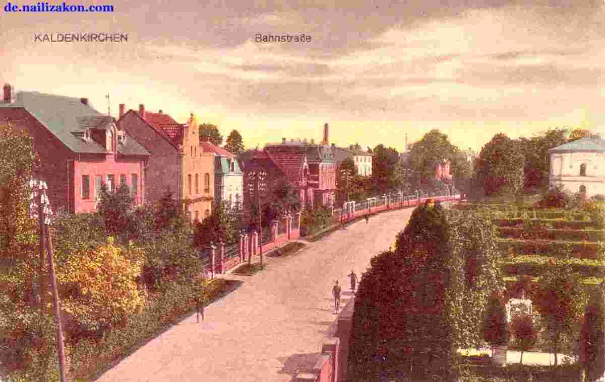 Nettetal. Bahnhofstraße, 1919