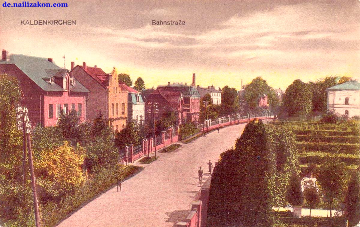 Nettetal. Kaldenkirchen - Bahnhofstraße, 1919