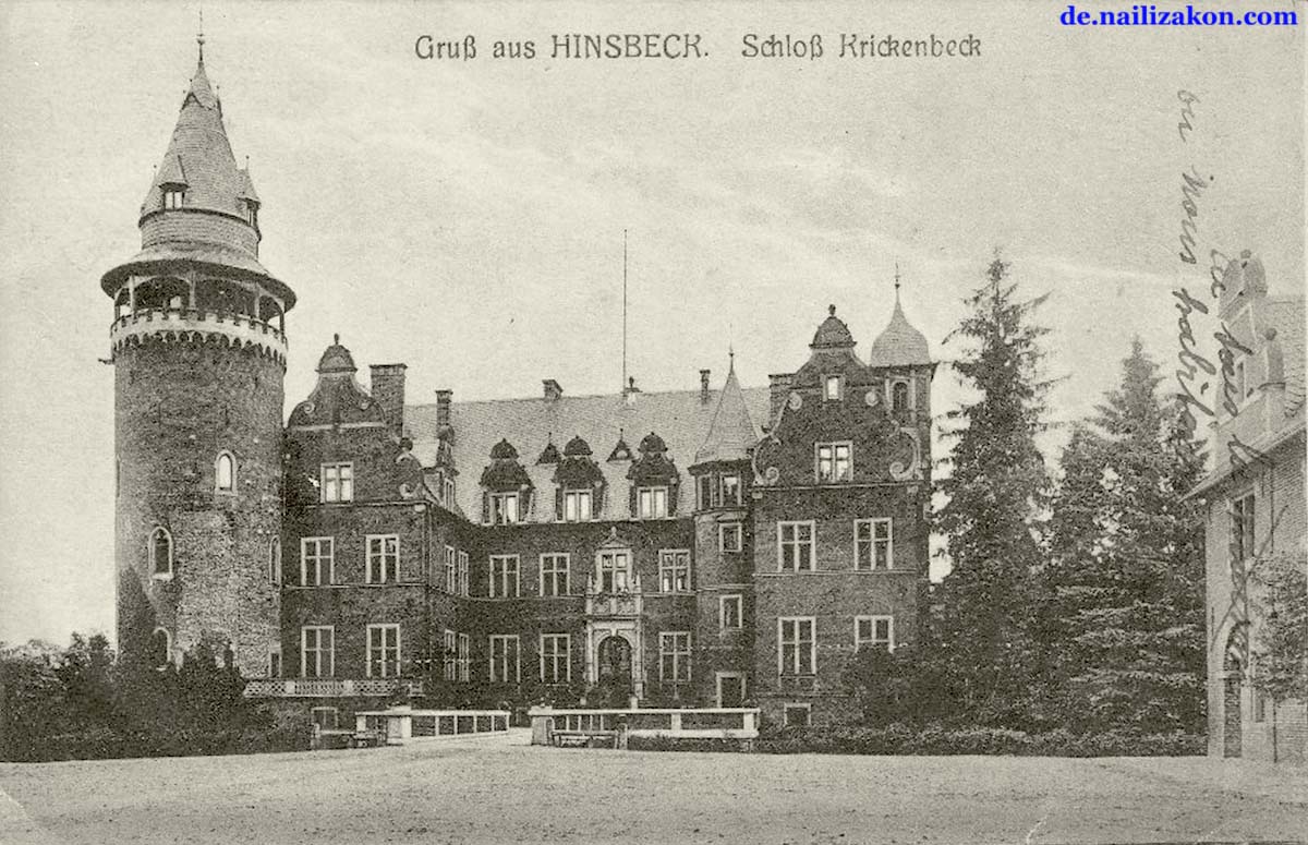 Nettetal. Schloß Krickenbeck, 1924