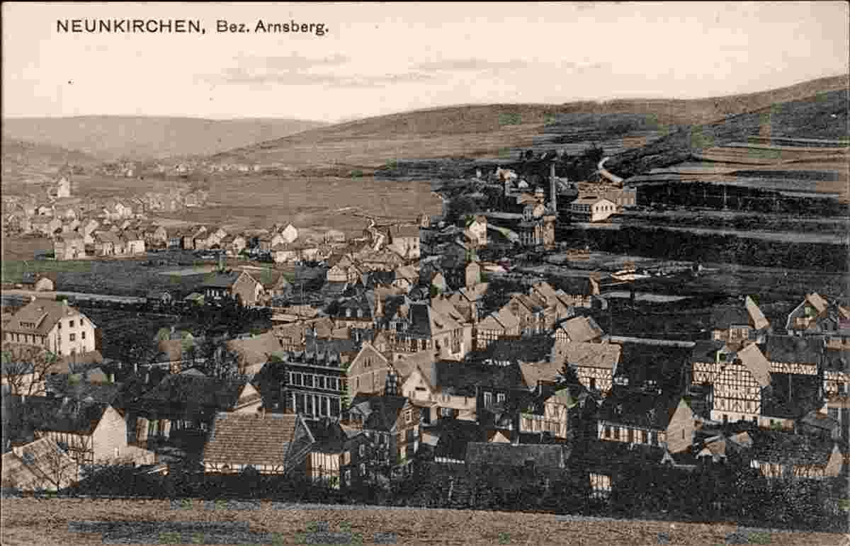 Neunkirchen. Gesamtansicht, 1916
