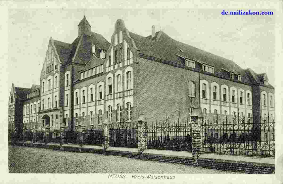 Neuss. Kreis-Waisenhaus, 1919