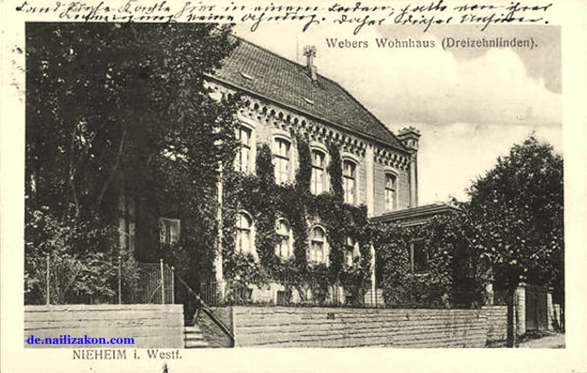 Nieheim. Webers Wohnhaus (Dreizehnlinden)