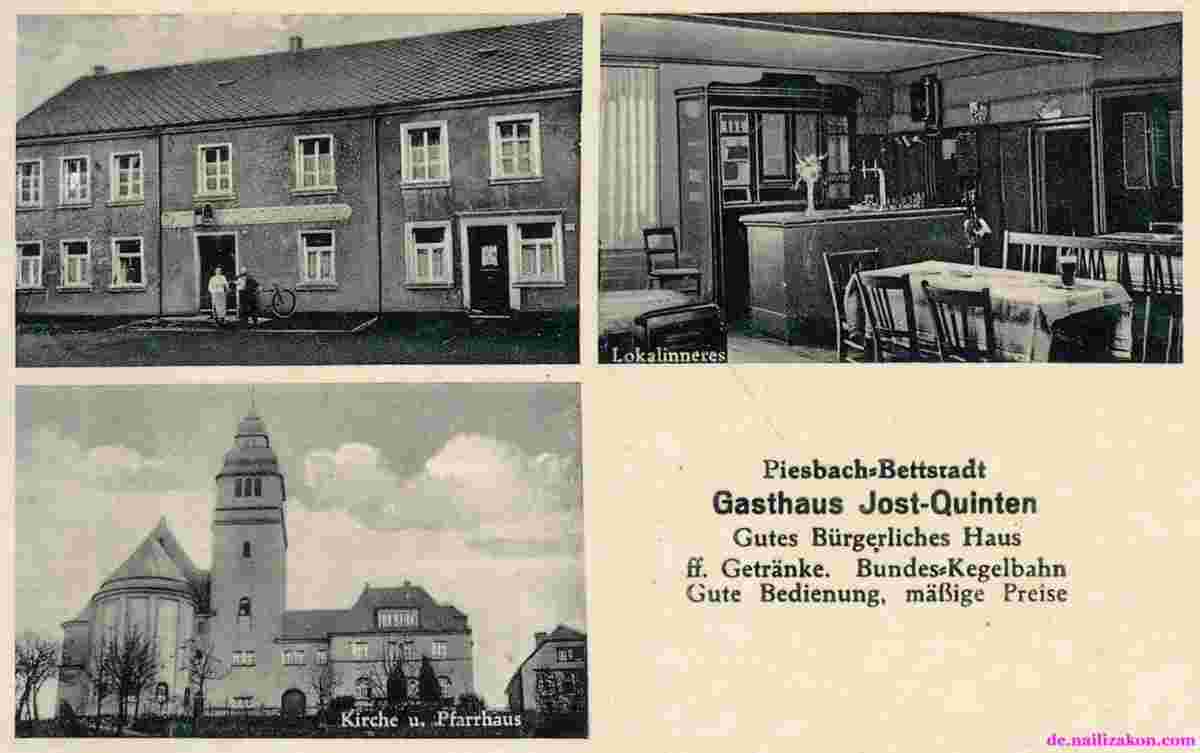 Nalbach. Piesbach - Gasthaus Jost Quinten