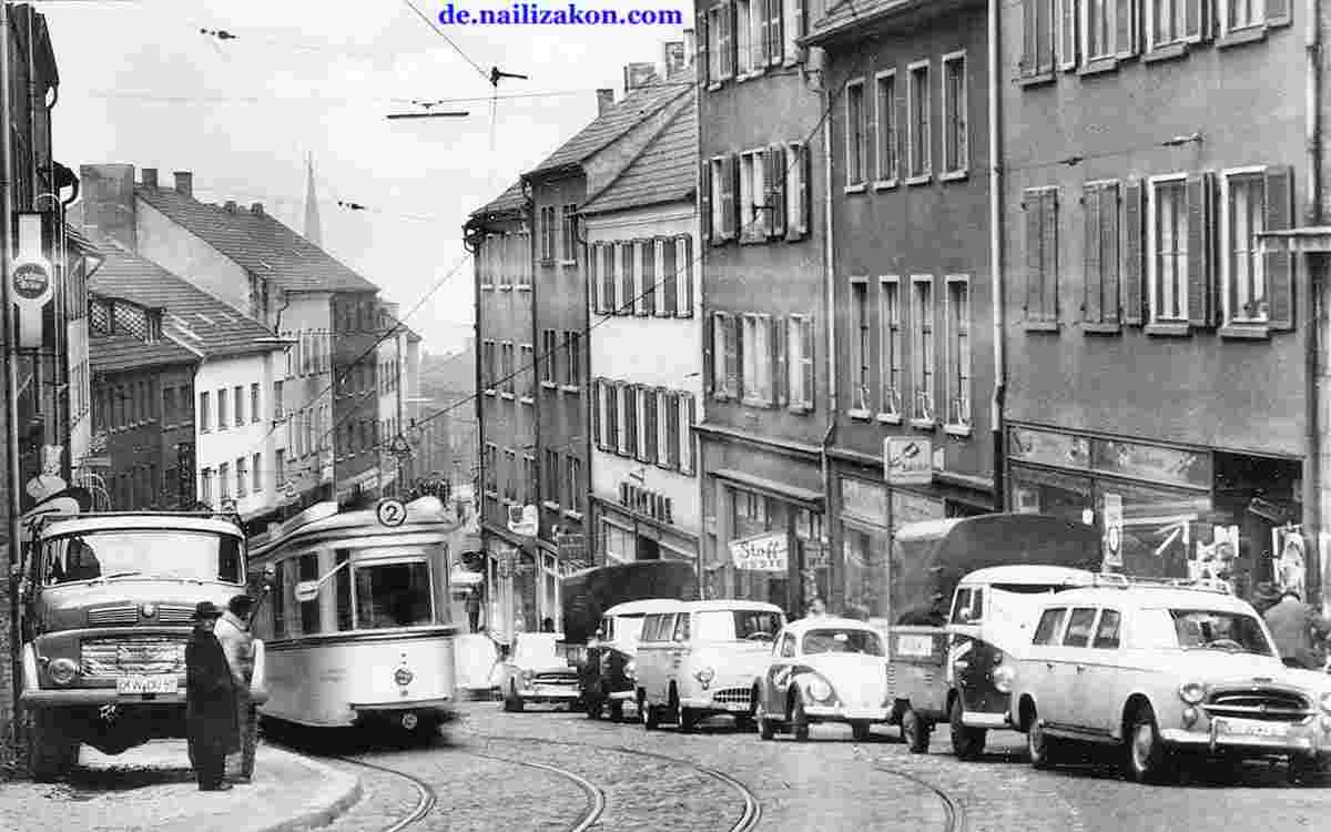 Neunkirchen. Hüttenbergstraße, 1963