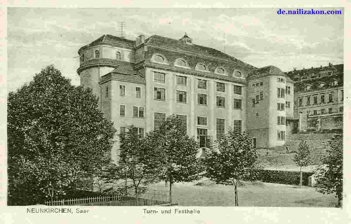 Neunkirchen. Turn- und Festhalle, 1916