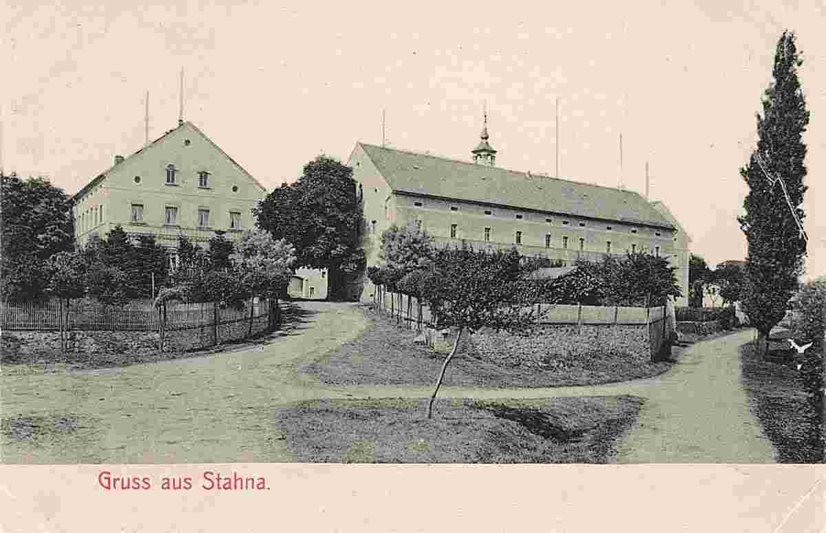 Nossen. Stahna - Gasthof, 1915