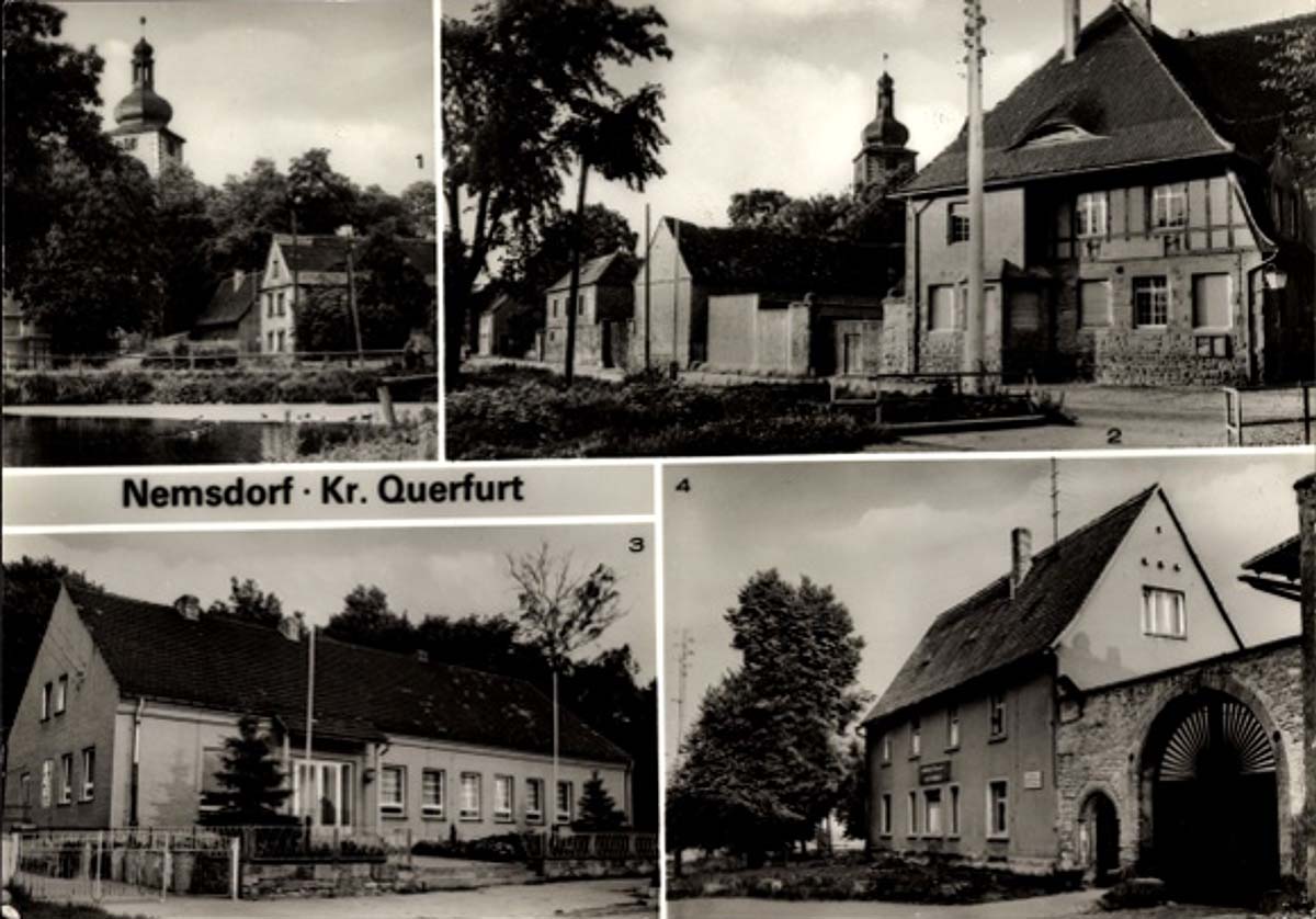 Nemsdorf-Göhrendorf. Kirche, Kulturhaus