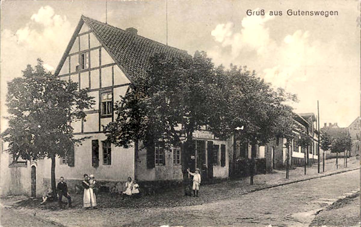 Niedere Börde. Gutenswegen - Gasthaus 'Bussenius', 1919