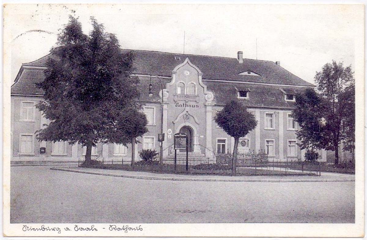 Nienburg (Saale). Rathaus, 1939