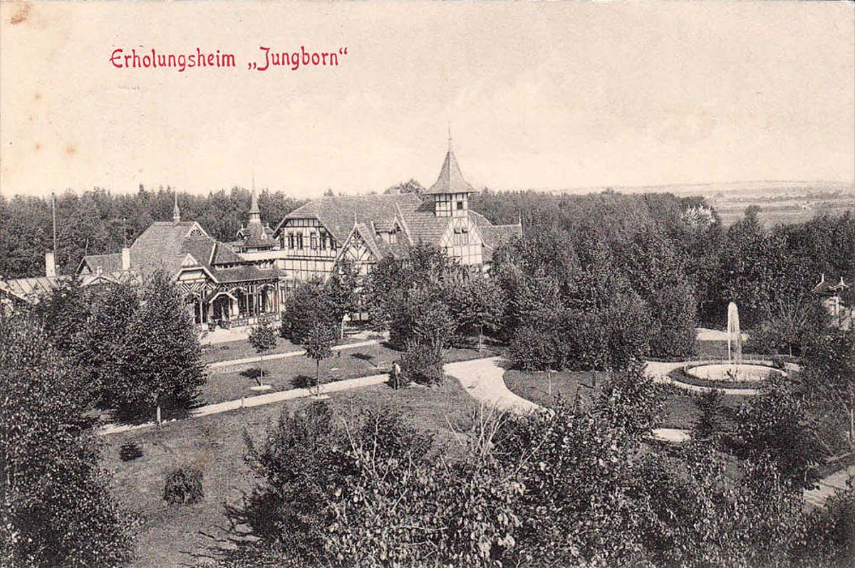 Nordharz. Stapelburg - Erholungsheim 'Jungborn', 1909