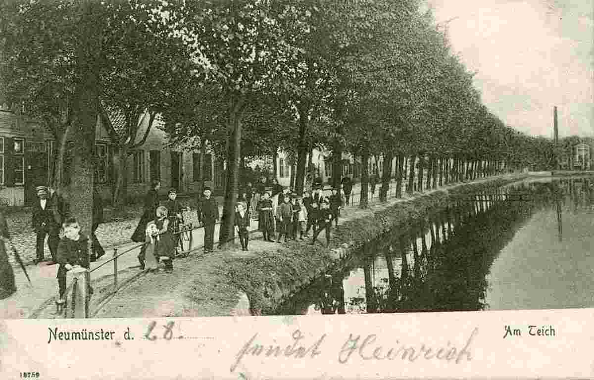 Neumünster. Am Teich, 1903