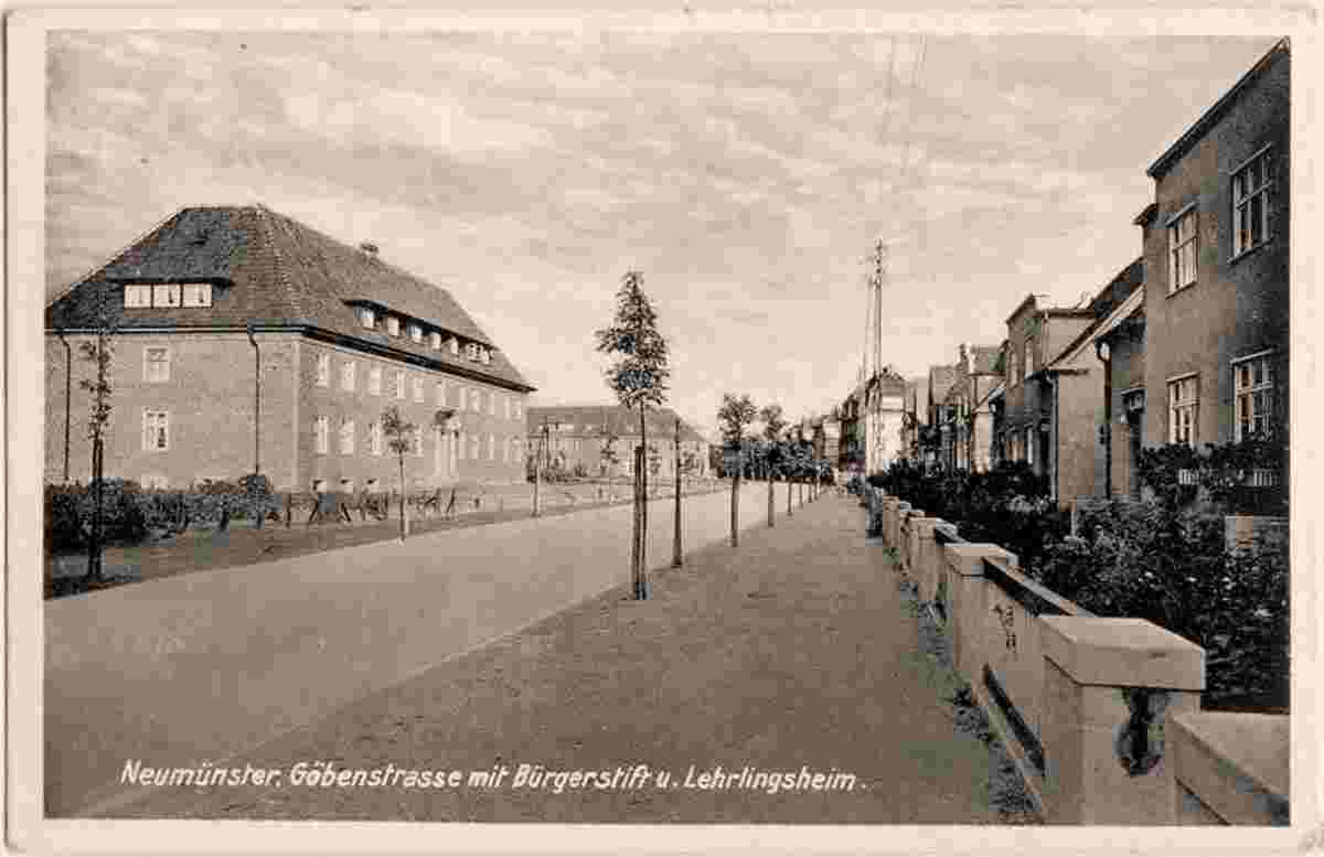 Neumünster. Bürgerstift und Lehrlingsheim am Göbenstraße, 1932