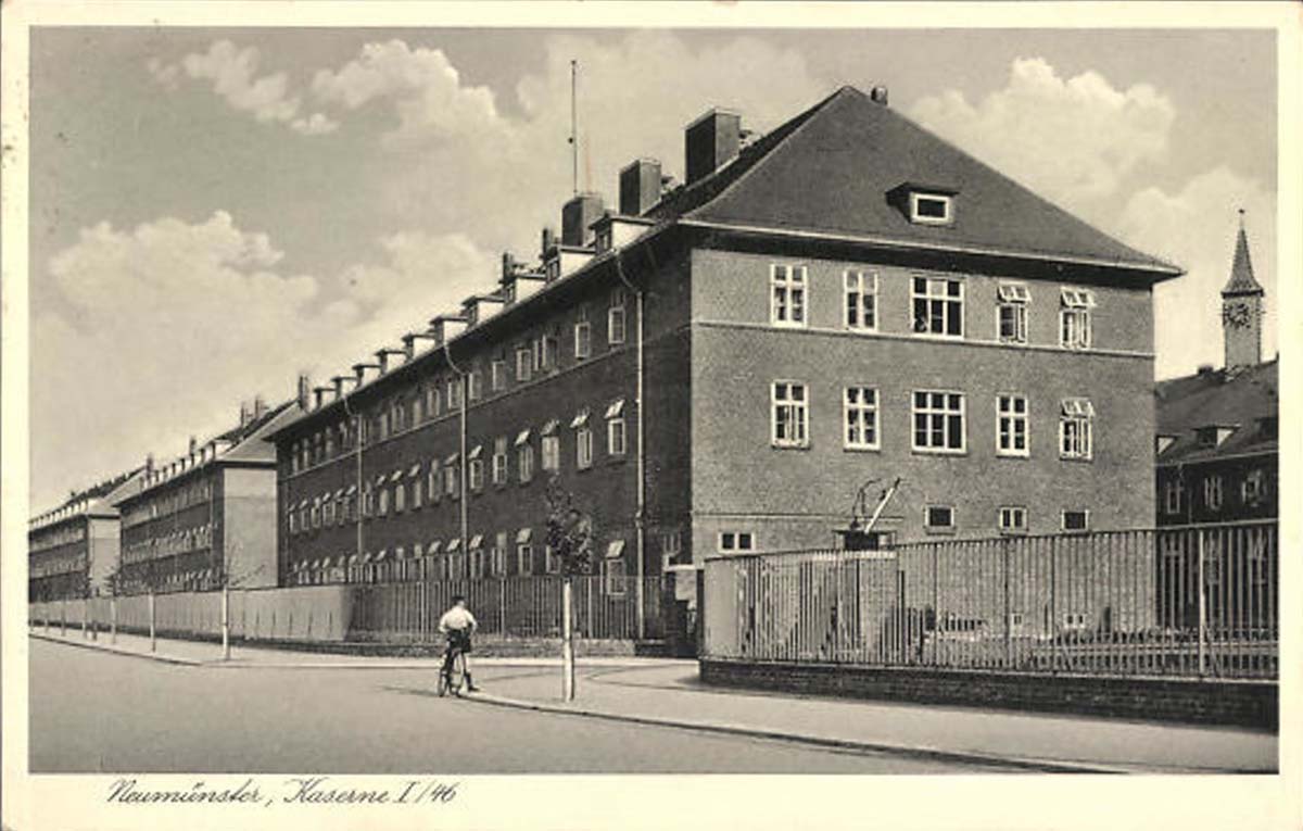 Neumünster. Kaserne I -- 46, 1936