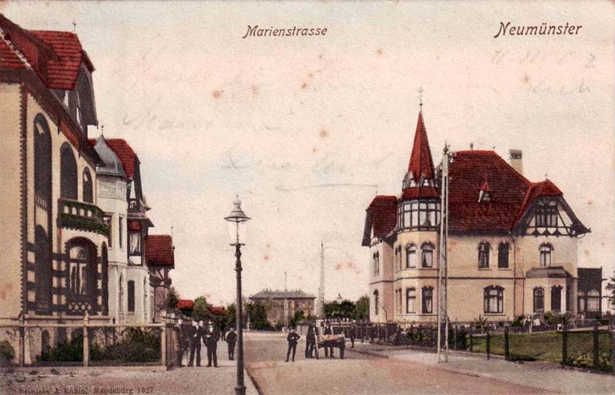 Neumünster. Marienstraße, 1902