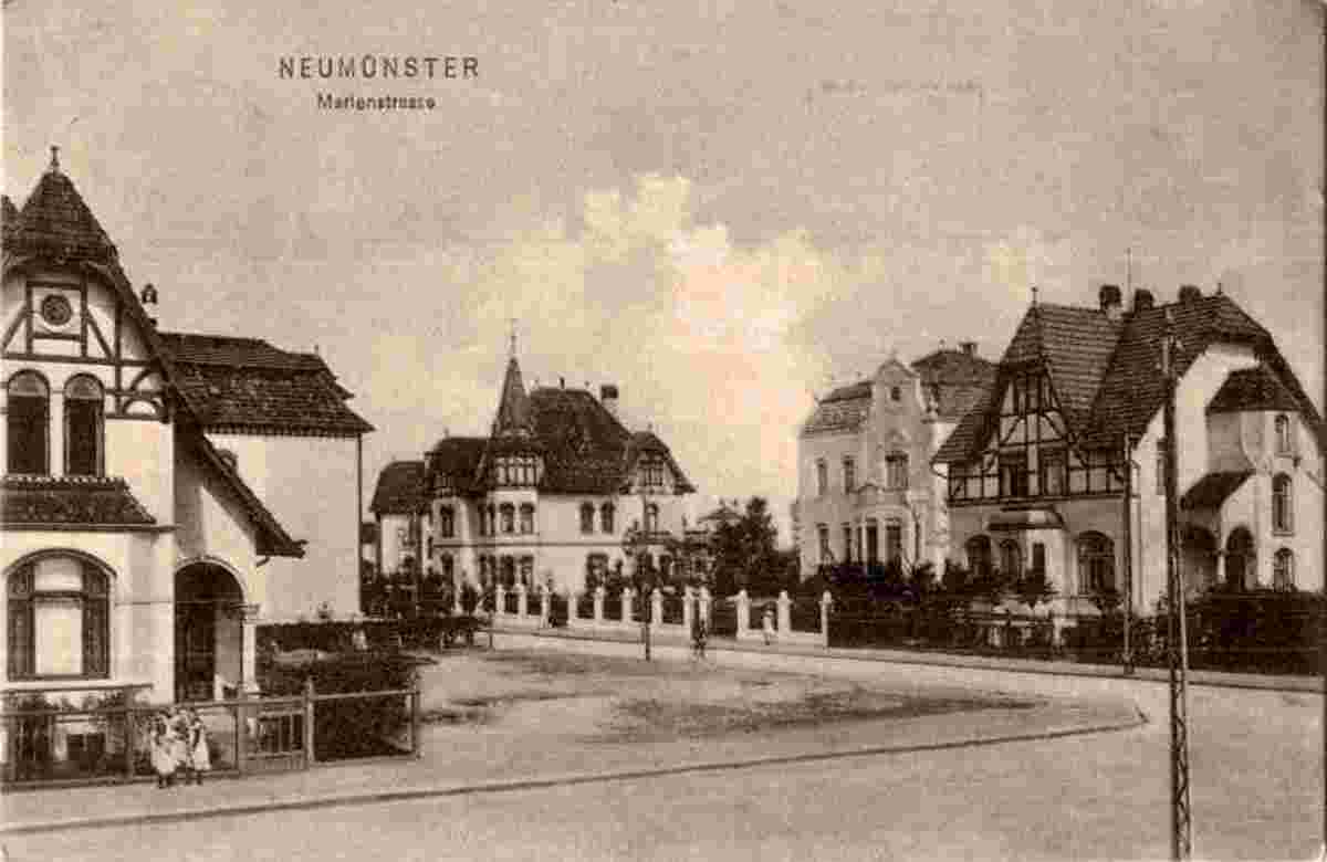 Neumünster. Marienstraße, 1911
