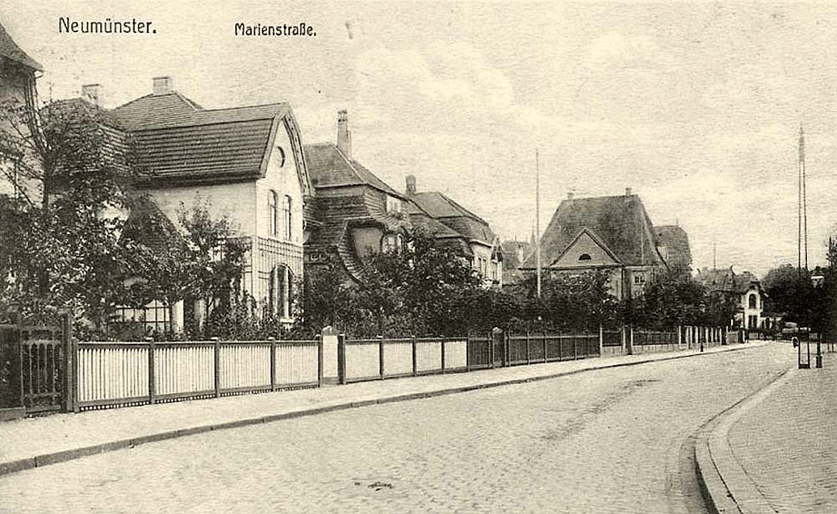 Neumünster. Marienstraße, 1915