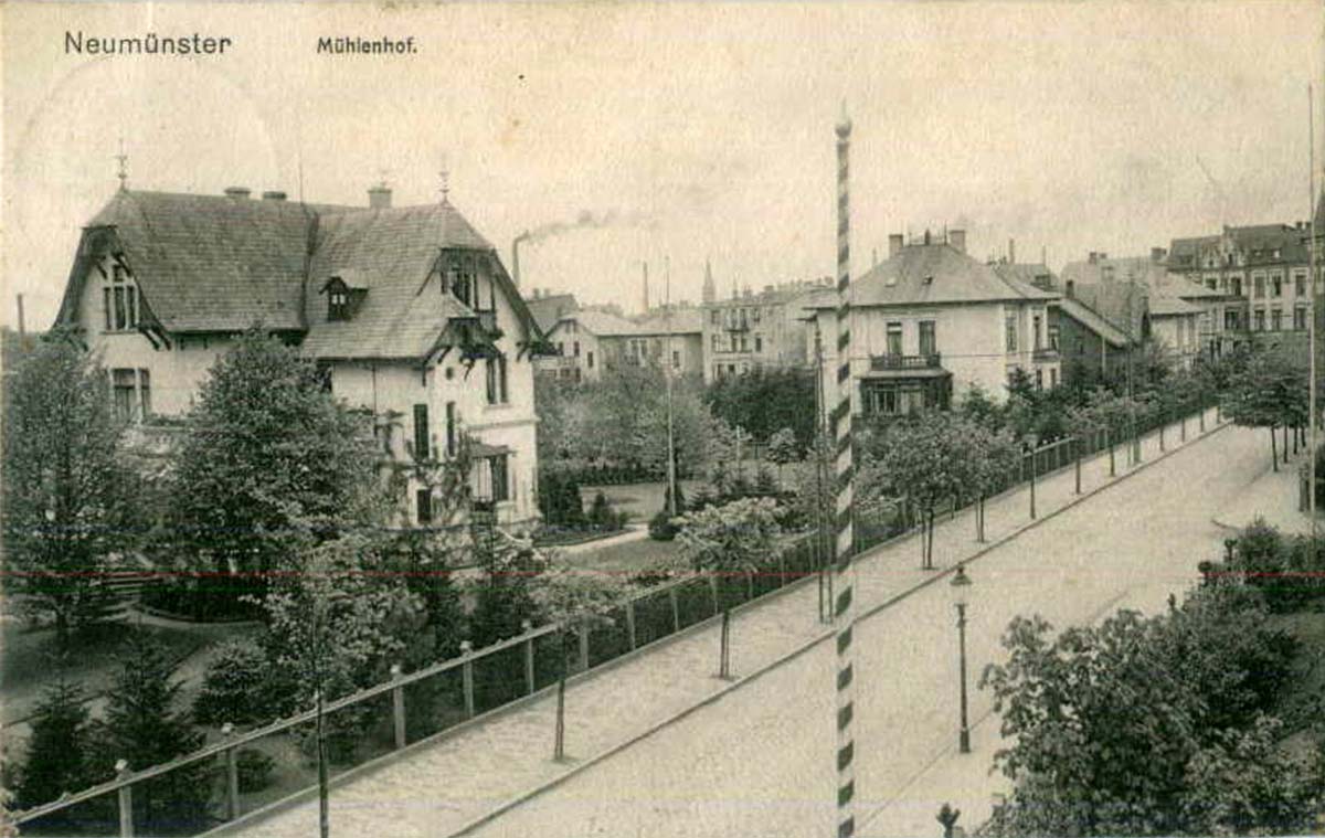 Neumünster. Mühlenhof, 1911