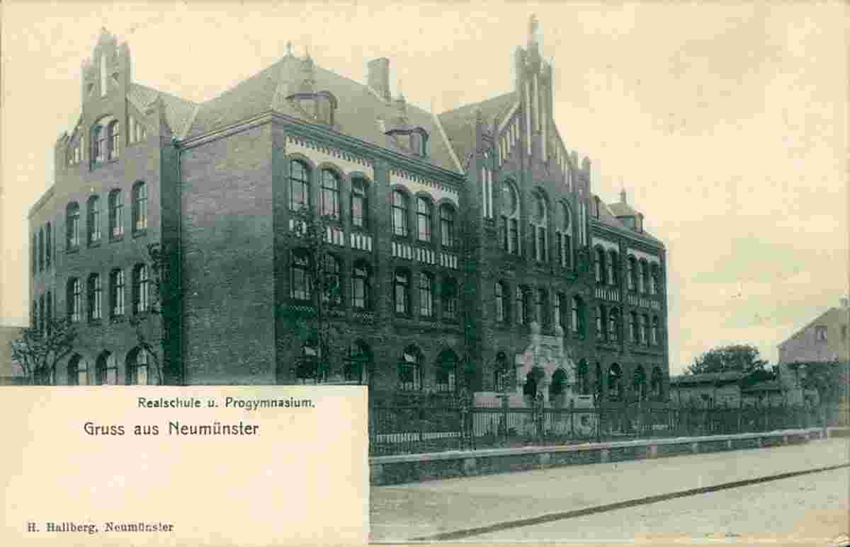Neumünster. Realschule und Progymnasium, 1904