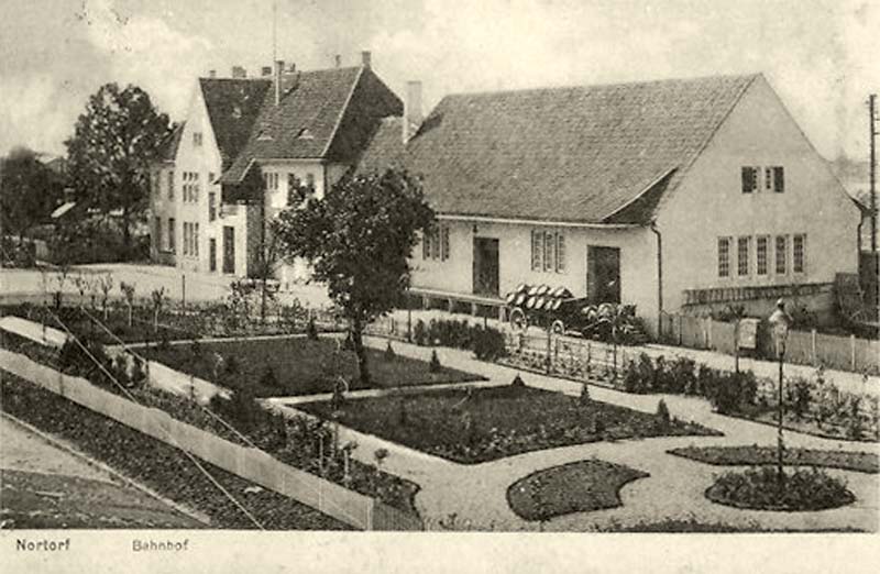 Nortorf. Bahnhof, 1924