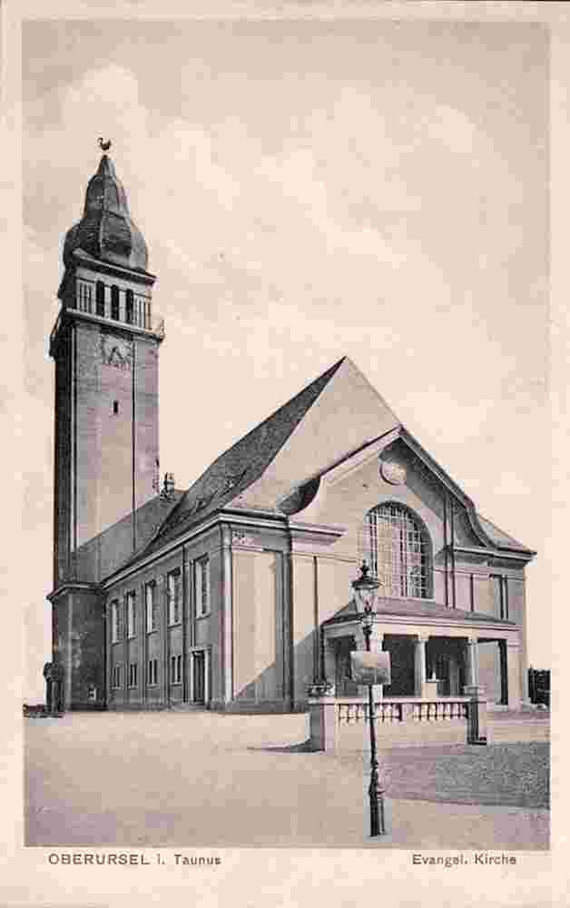 Oberursel. Evangelische Kirche, 1916