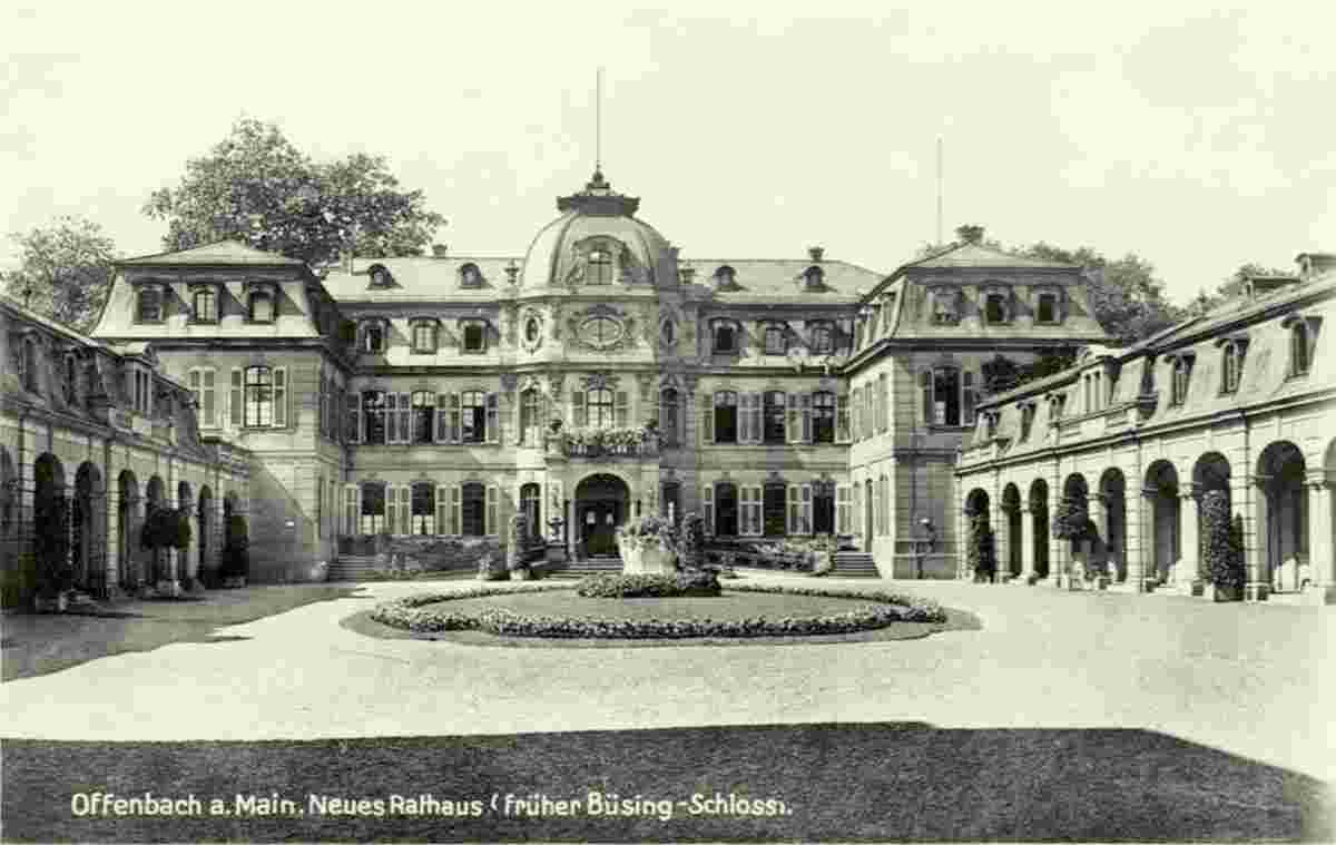 Offenbach am Main. Neues Rathaus, 1931