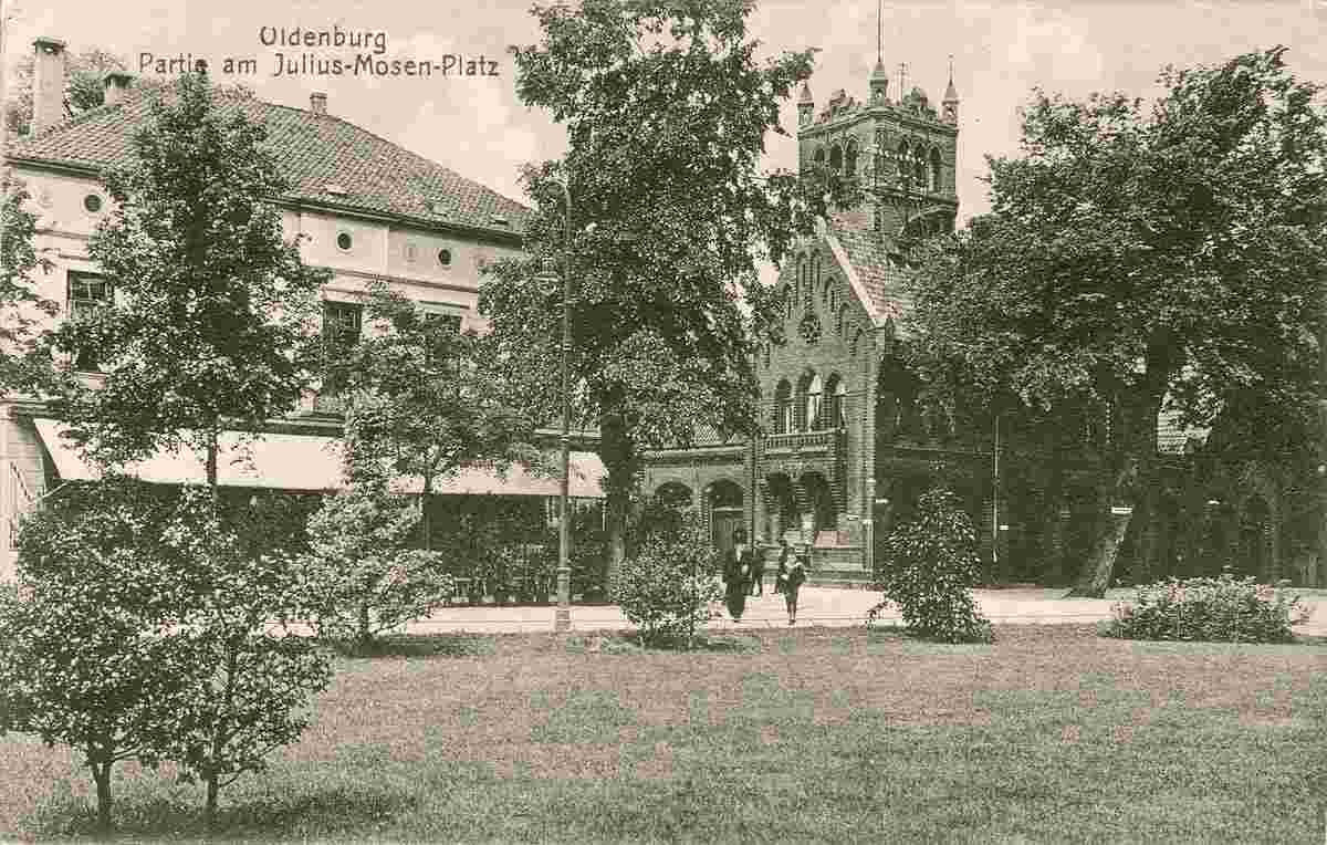 Oldenburg. Julius-Mosen-Platz, 1918