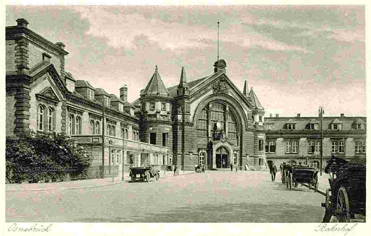 Osnabrück. Bahnhof, 1918