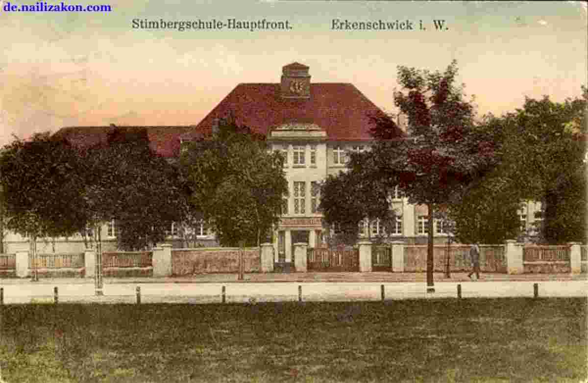 Oer-Erkenschwick. Stimbergschule, 1927