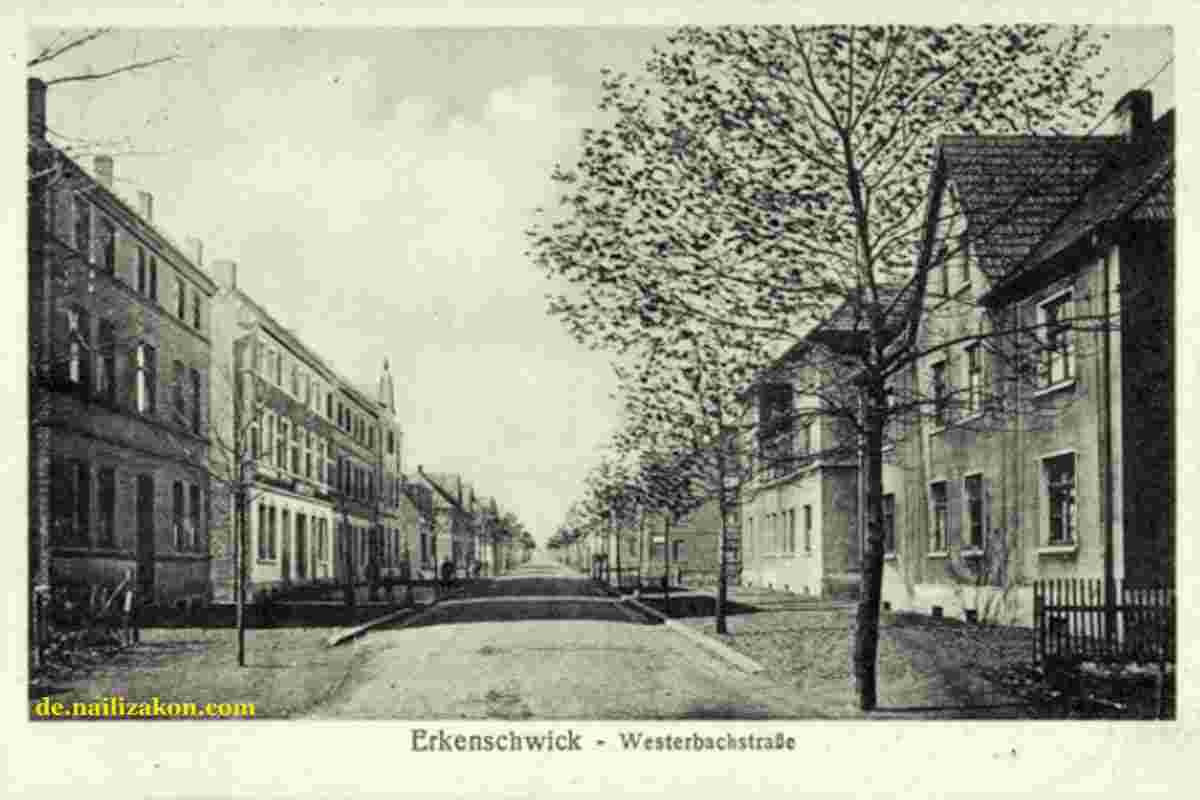 Oer-Erkenschwick. Westerbachstraße, 1923