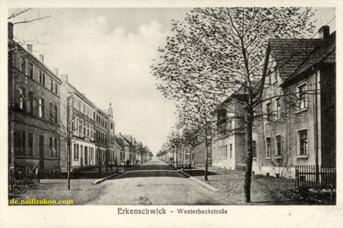 Oer-Erkenschwick. Erkenschwick - Westerbachstraße, 1923