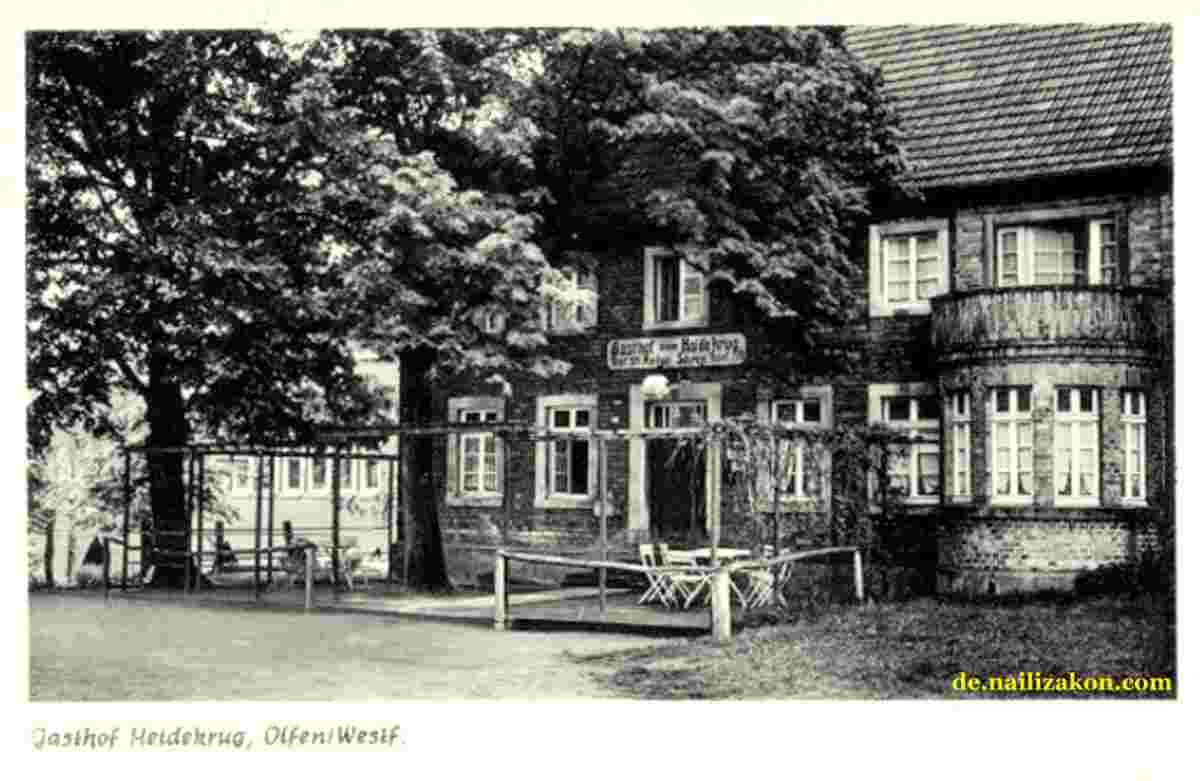 Olfen. Gasthof zum Heidekrug, 1962