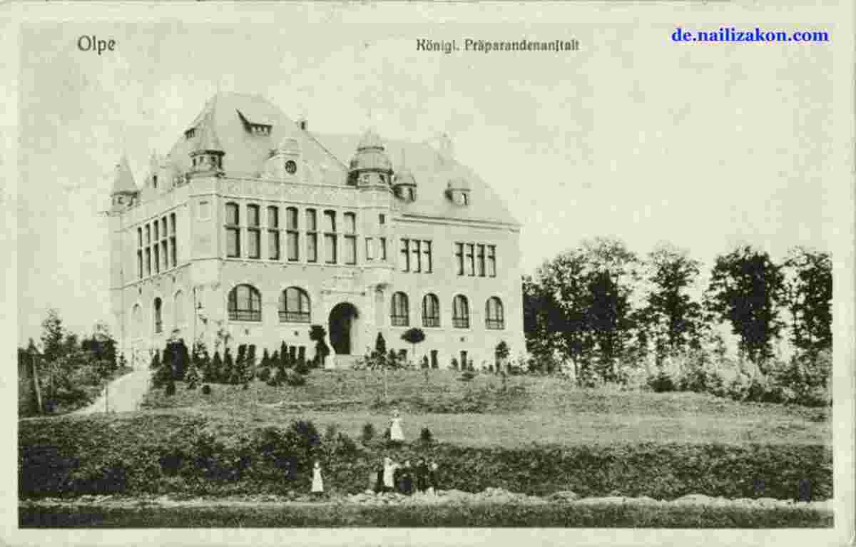 Olpe. Königliche Präparandenanstalt, 1914