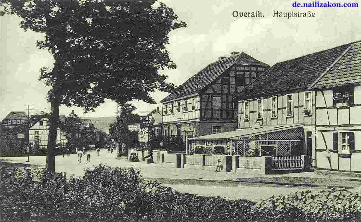 Overath. Hauptstraße