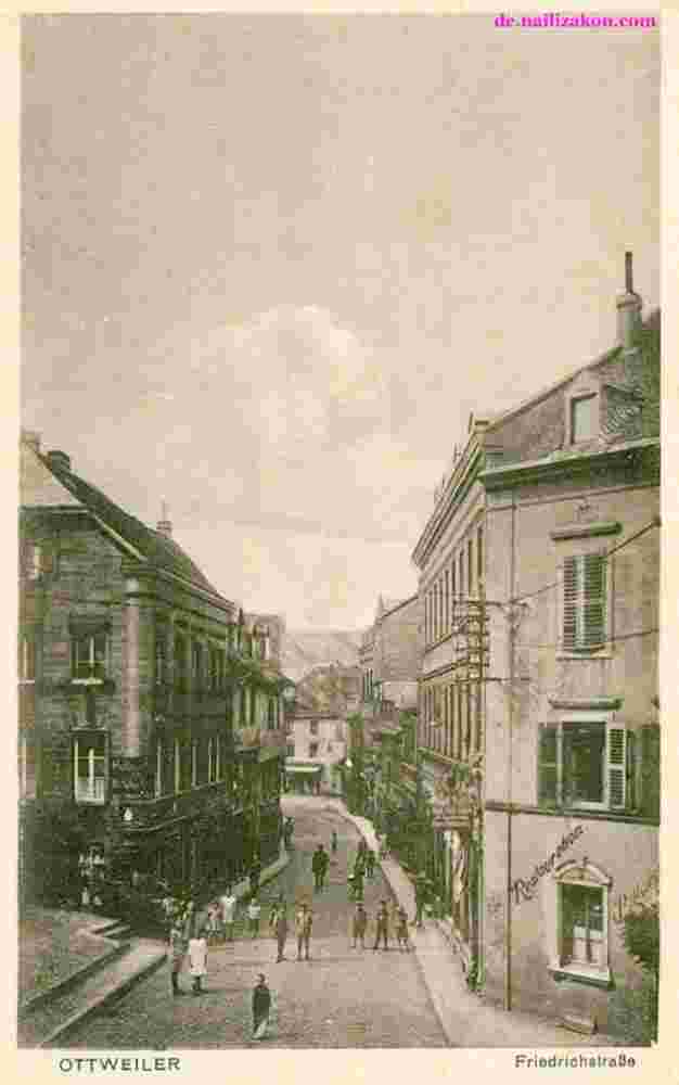 Ottweiler. Friedrichstraße, 1918