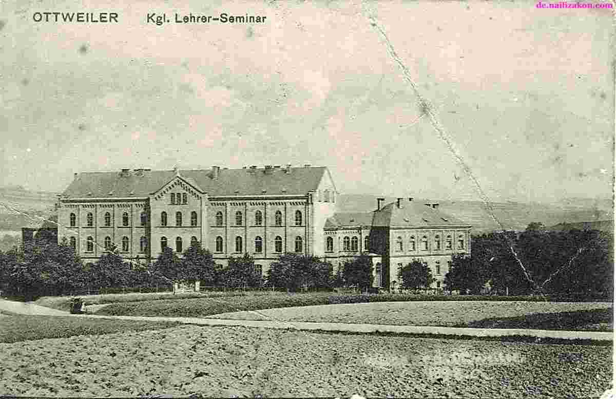 Ottweiler. Königliche Lehrerseminar, 1906