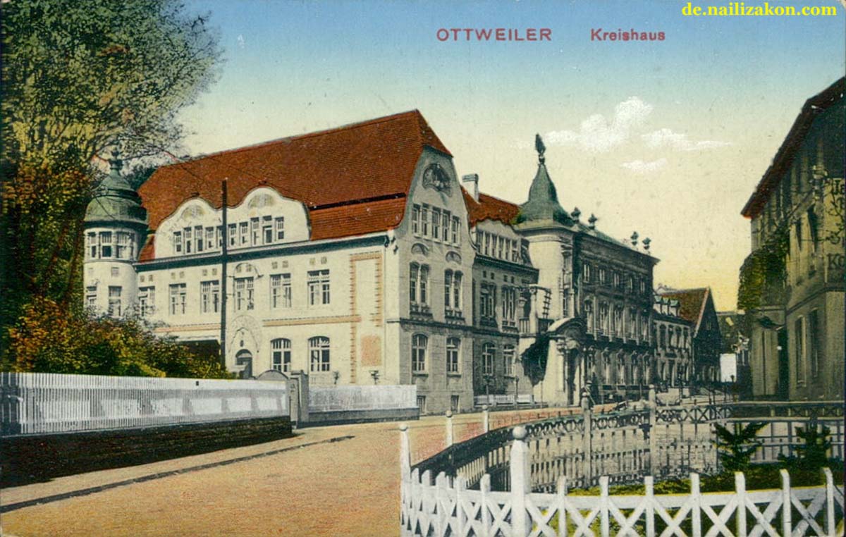 Ottweiler. Kreishaus, 1914
