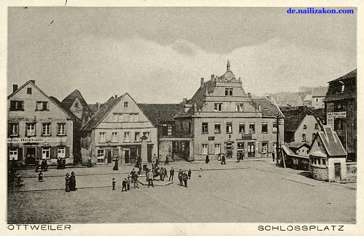 Ottweiler. Schlossplatz, 1929