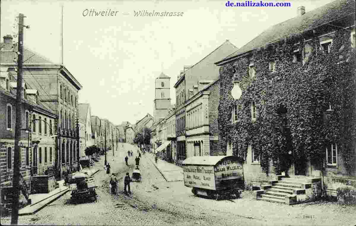 Ottweiler. Wilhelmstraße, 1910