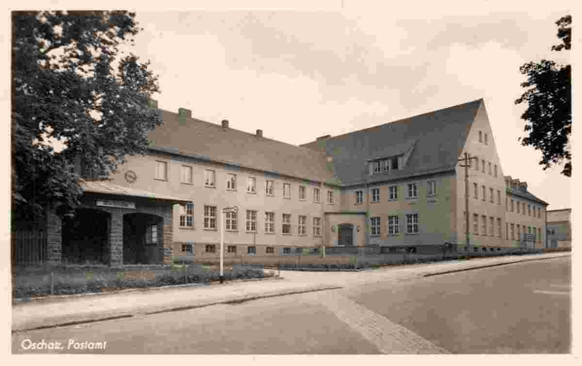 Oschatz. Postamt, 1956