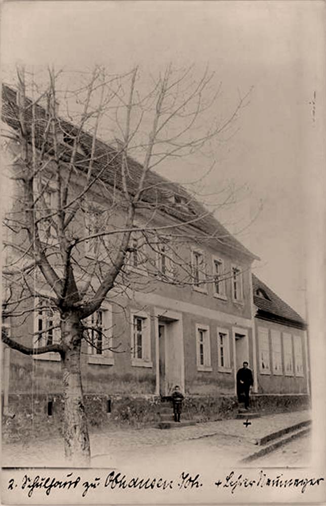 Obhausen. Schulhaus, 1946